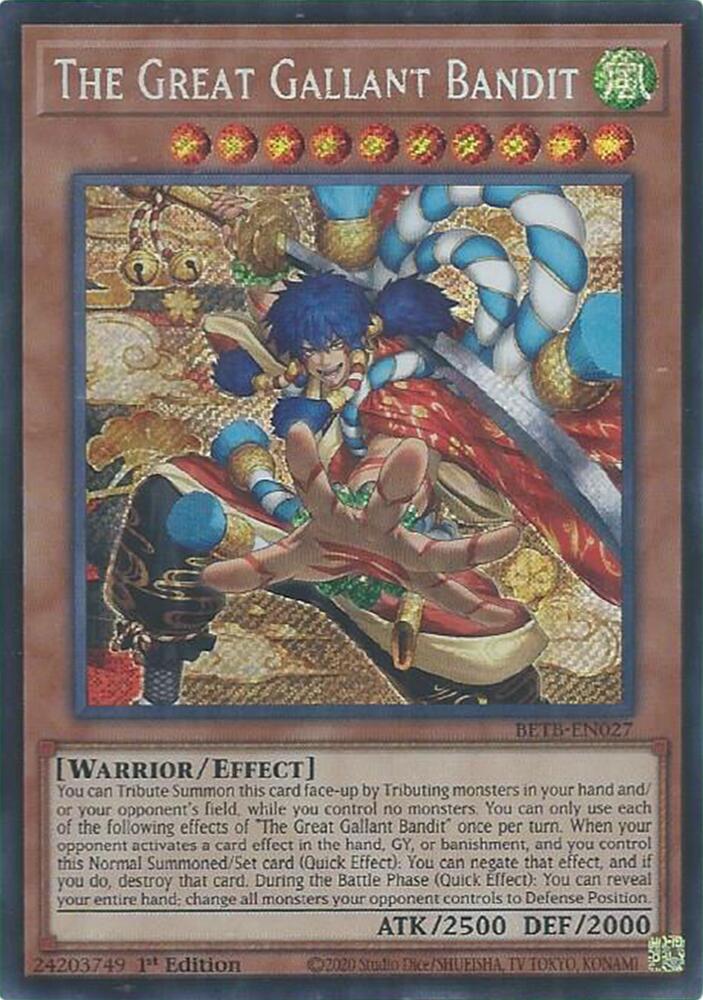 The Great Gallant Bandit card image