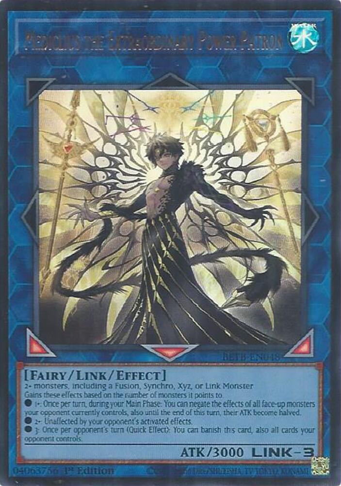 Mediclius the Extraordinary Power Patron card image