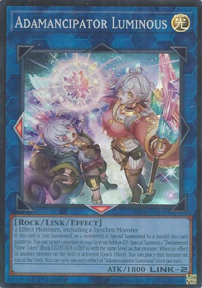 Adamancipator Luminous card image