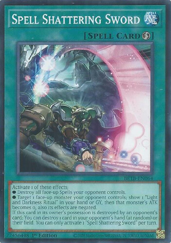 Spell Shattering Sword card image
