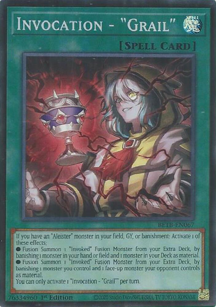 Invocation - "Grail" card image