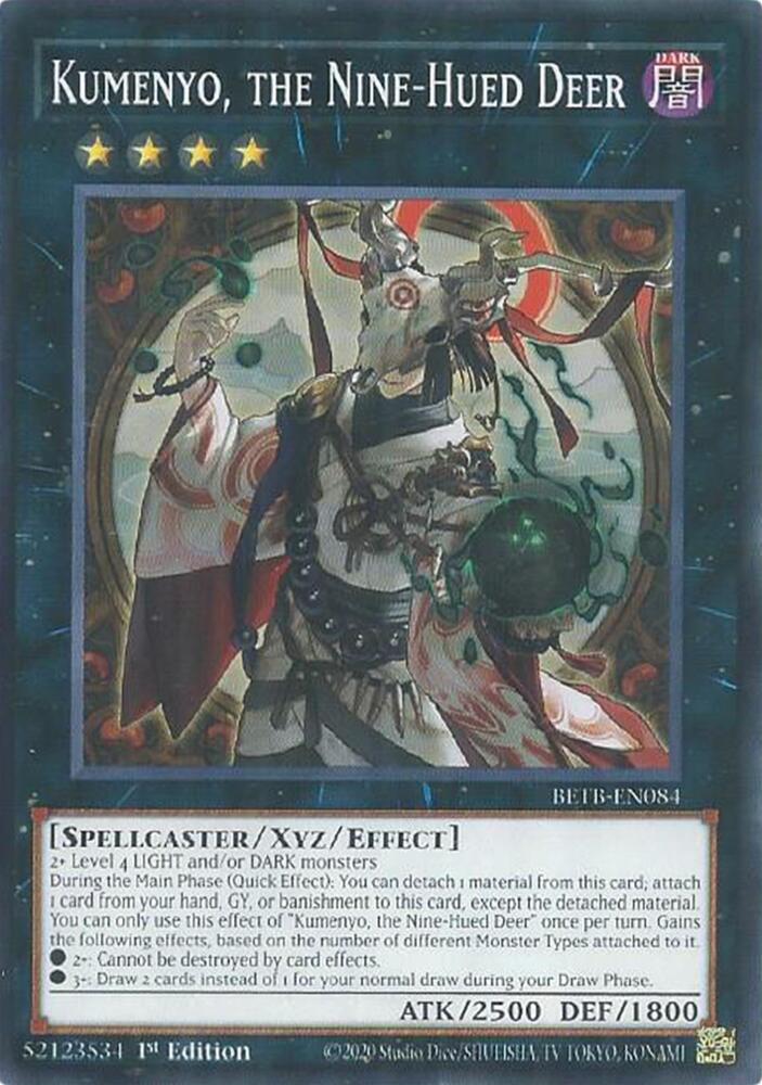 Kumenyo, the Nine-Hued Deer card image