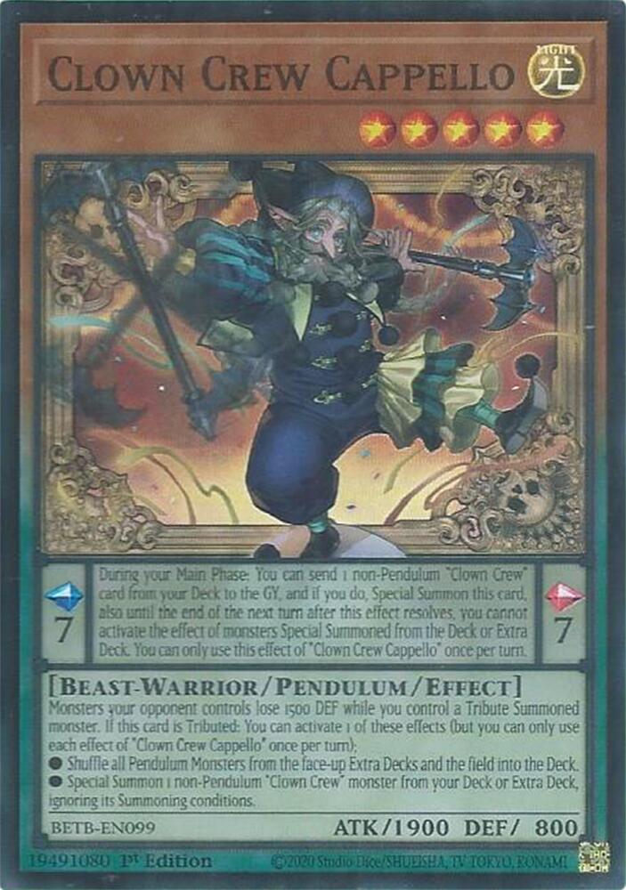 Clown Crew Cappello card image