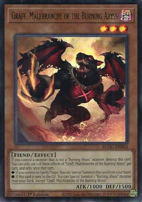 Graff, Malebranche of the Burning Abyss card image
