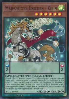 Majespecter Unicorn - Kirin card image