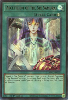 Asceticism of the Six Samurai card image