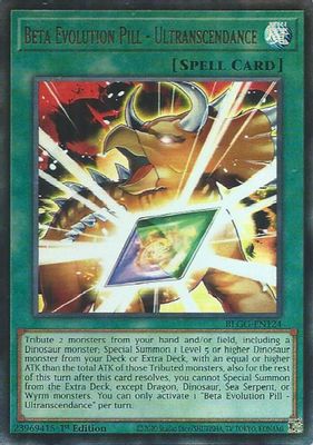 Beta Evolution Pill - Ultranscendance card image