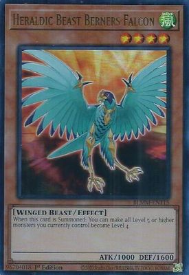 Heraldic Beast Berners Falcon card image
