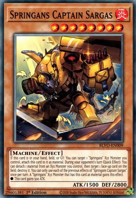 Springans Captain Sargas card image