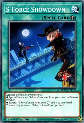 S-Force Showdown card image