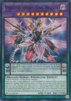 Starving Venom Wing Dragon card image