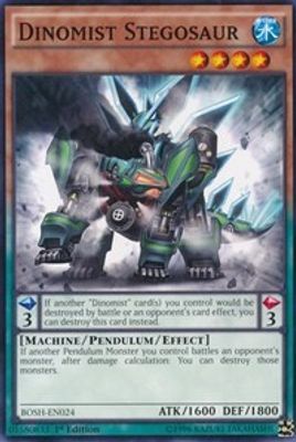 Dinomist Stegosaur card image