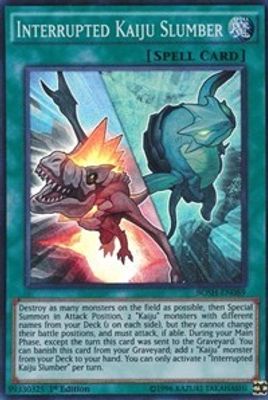 Interrupted Kaiju Slumber card image