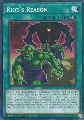 Riot's Reason card image