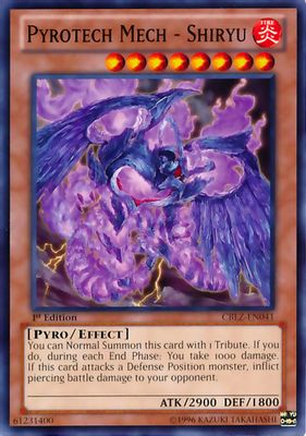 Pyrotech Mech - Shiryu card image