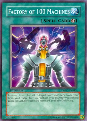 Factory of 100 Machines card image
