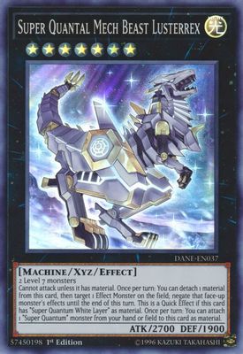 Super Quantal Mech Beast Lusterrex card image