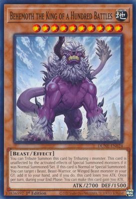 Behemoth the King of a Hundred Battles card image