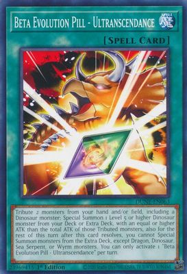 Beta Evolution Pill - Ultranscendance card image