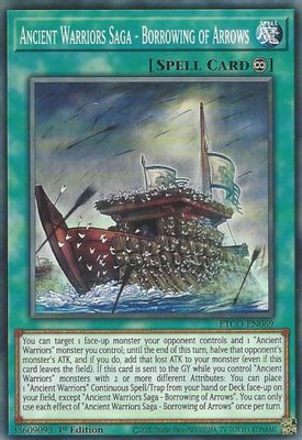 Ancient Warriors Saga - Borrowing of Arrows card image