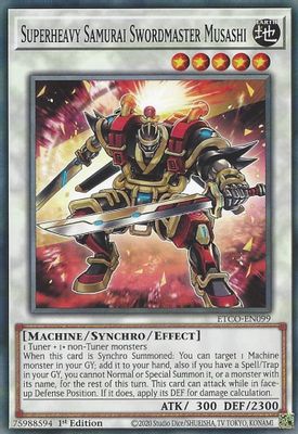 Superheavy Samurai Swordmaster Musashi card image