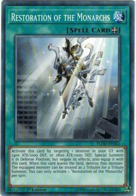 Restoration of the Monarchs card image