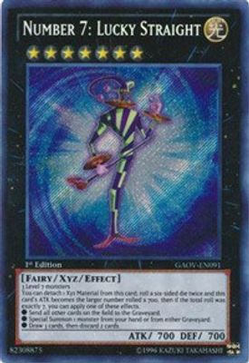 Number 7: Lucky Straight card image