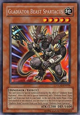Gladiator Beast Spartacus card image
