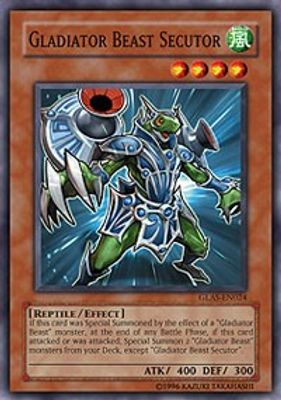 Gladiator Beast Secutor card image