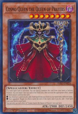 Cosmo Queen the Queen of Prayers card image