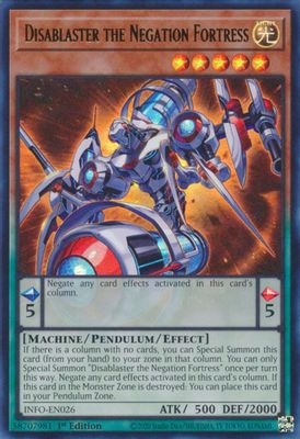 Disablaster the Negation Fortress card image