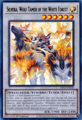 Silvera, Wolf Tamer of the White Forest card image