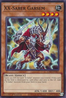 XX-Saber Garsem card image