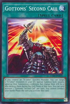 Gottoms' Second Call card image