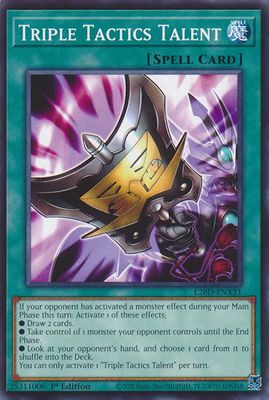 Triple Tactics Talent card image