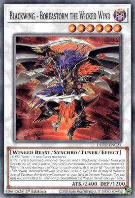 Blackwing - Boreastorm the Wicked Wind card image