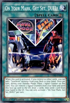 On Your Mark, Get Set, DUEL! card image