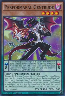 Performapal Gentrude card image