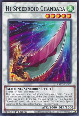 Hi-Speedroid Chanbara card image