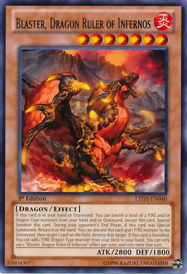 Blaster, Dragon Ruler of Infernos card image