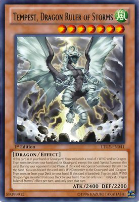 Tempest, Dragon Ruler of Storms card image