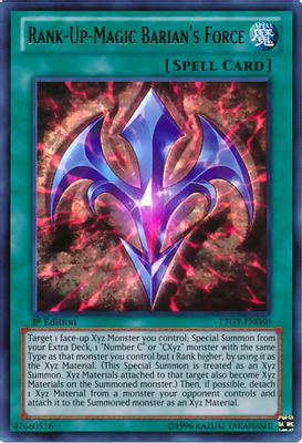 Rank-Up-Magic Barian's Force card image