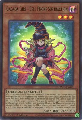 Gagaga Girl - Cell Phone Subtraction