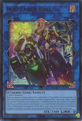 W:P Fancy Ball card image