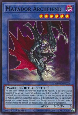 Matador Archfiend
