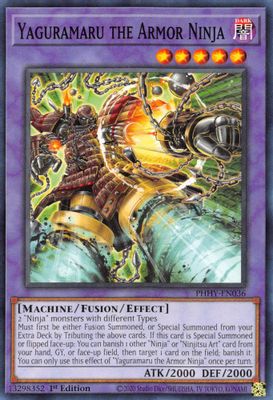 Yaguramaru the Armor Ninja card image