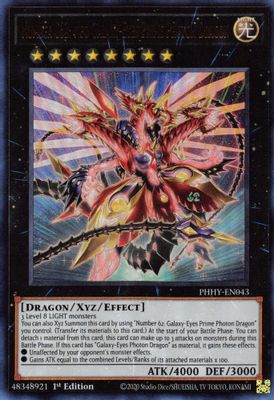 Number C62: Neo Galaxy-Eyes Prime Photon Dragon card image
