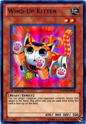Wind-Up Kitten card image