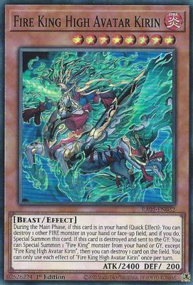 Fire King High Avatar Kirin card image