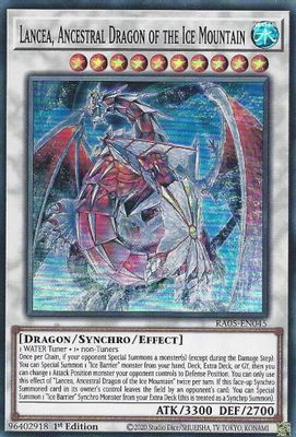 Lancea, Ancestral Dragon of the Ice Mountain card image